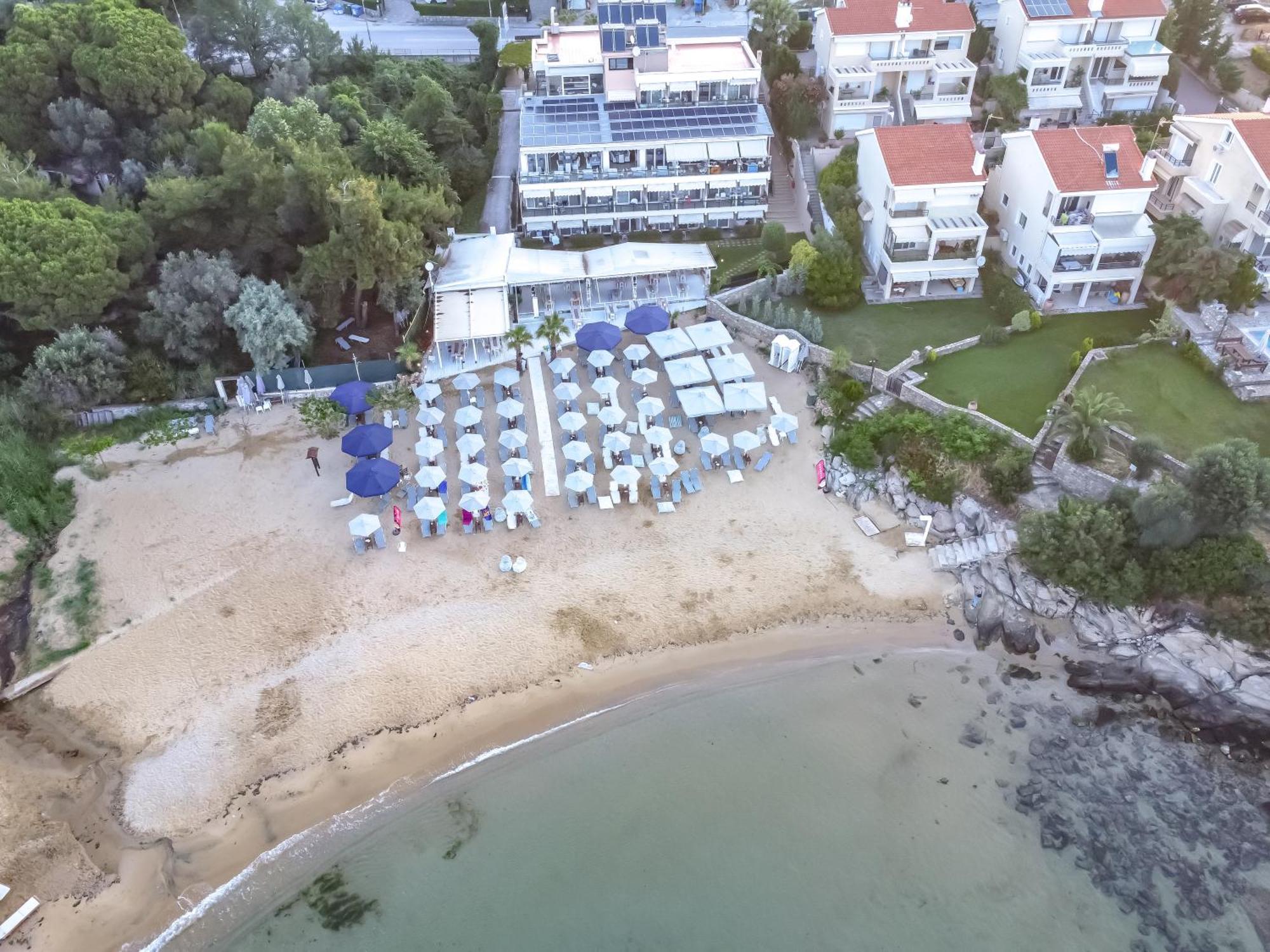 Porto Palio Beach Hotel Palaiontsiflikion Exterior photo